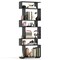 Costway 1/2 PCS Bookcase 6-Tier Bookshelf with Anti-Tipping Kit Freestanding Display Shelf Black/White